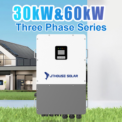 JTHouse Solar IP65 30kW, 50kW & 60kW Three-Phase Outdoor Solar Inverter