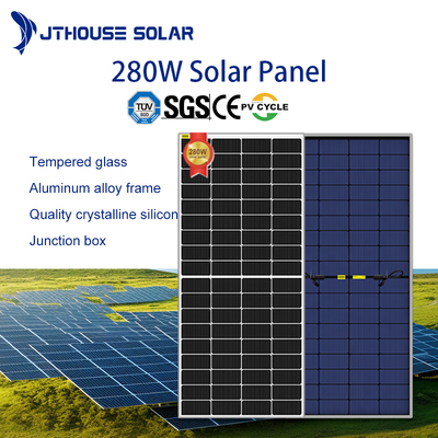 JTH Solar Panel 280W SmBB Technology Hot 2.0 Technology Mono Lightweight