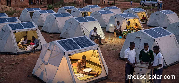 In Uganda, students designed solartents that fold into backpacks -offering safe shelters for peoplewithout stable housing.jthouse solar.jpg